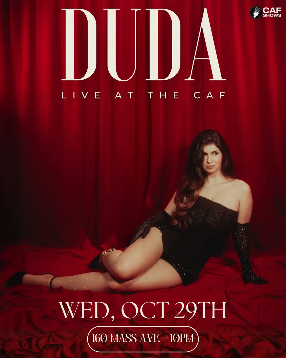 Duda Live at the CAF poster